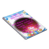 Carnet Joyeux anniversaire à vous Art Imprimer (Côté Droit)