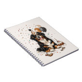 Carnet Joyeux anniversaire Bernese Mountain Dog (Côté Droit)