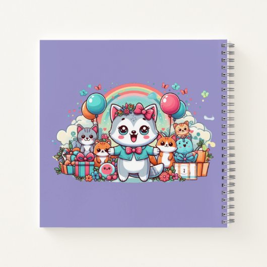 Carnet Joyeux Anniversaire, Cutie Pie (Dos)