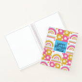 Carnet Joyeux anniversaire laisse fêter le design angela (Intérieur)