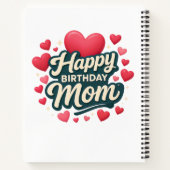 Carnet Joyeux Anniversaire Maman (Dos)
