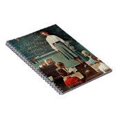 Carnet Joyeux anniversaire, Miss Jones par Norman Rockwel (Côté Droit)