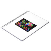 Carnet Joyeux Anniversaire Simple Couleur Mignon (Côté gauche)