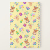 Carnet Joyeux Anniversaire Teddy Bear Jaune (Verso)