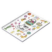 Carnet Joyeux art de Pâques (Côté gauche)