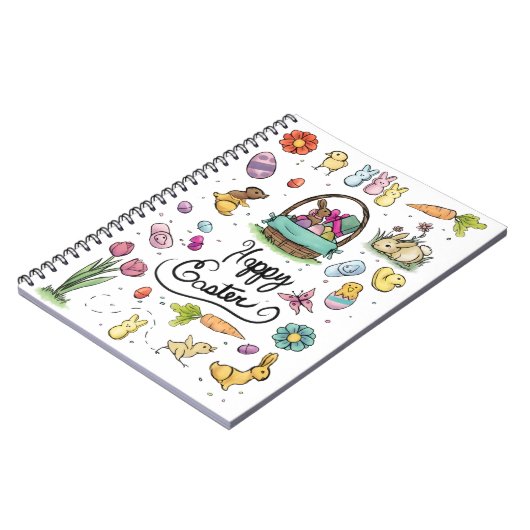 Carnet Joyeux art de Pâques (Côté gauche)