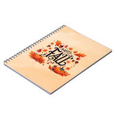 Carnet Joyeux Automne à tous classique (Côté gauche)