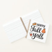 Carnet Joyeux automne Y'all (Intérieur)