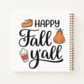 Carnet Joyeux automne Y'all (Dos)