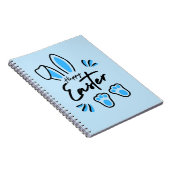 Carnet Joyeux bleu de Pâques (Côté Droit)