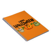 Carnet Joyeux citrouilles d'Halloween (Côté Droit)