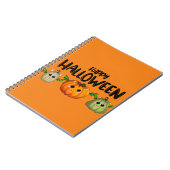 Carnet Joyeux citrouilles d'Halloween (Côté gauche)