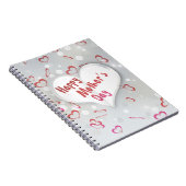 Carnet Joyeux coeur de papier 3D de la Fête des Mères (Côté Droit)