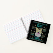 Carnet Joyeux Corgmas de Noël (Intérieur)