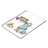 Carnet Joyeux dessin de Pâques (Côté gauche)