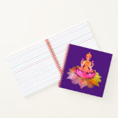 Carnet Joyeux Diwali - Deepalavi déesse Lakshmi 4 (Intérieur)