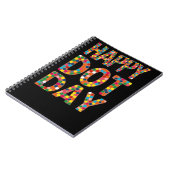 Carnet Joyeux Dot Day Art (Côté gauche)