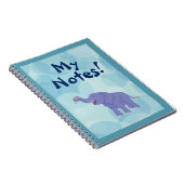 Carnet Joyeux éléphant (Côté Droit)