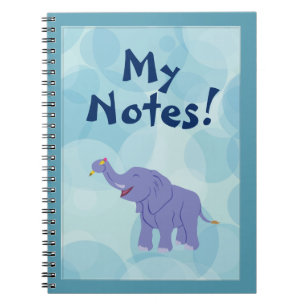 Carnet Joyeux éléphant