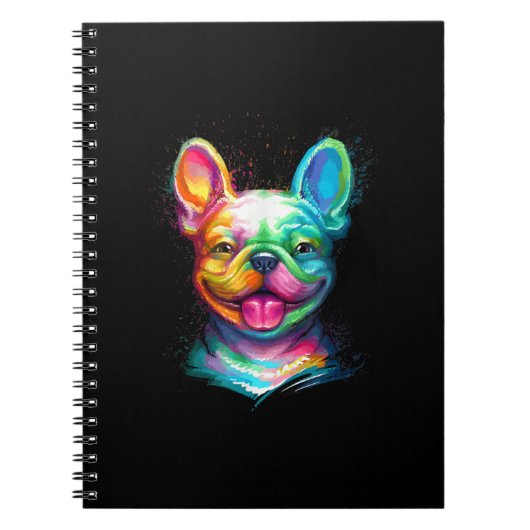 Carnet Joyeux French Bulldog (Devant)
