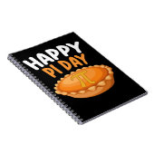 Carnet Joyeux gâteau de jour de Pi Mathématiques Mathémat (Côté Droit)