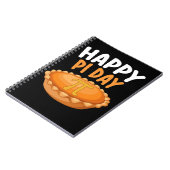 Carnet Joyeux gâteau de jour de Pi Mathématiques Mathémat (Côté gauche)