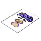 Carnet Joyeux Halloween (Côté gauche)