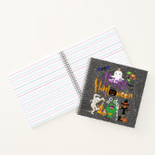 Carnet Joyeux Halloween Enfants mignonnes et Éffrayants (Intérieur)