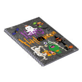 Carnet Joyeux Halloween Enfants mignonnes et Éffrayants (Côté Droit)