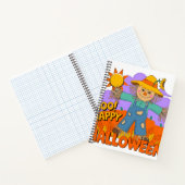 Carnet Joyeux Halloween garçon (Intérieur)