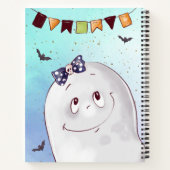 Carnet Joyeux Halloween Ghost (Dos)