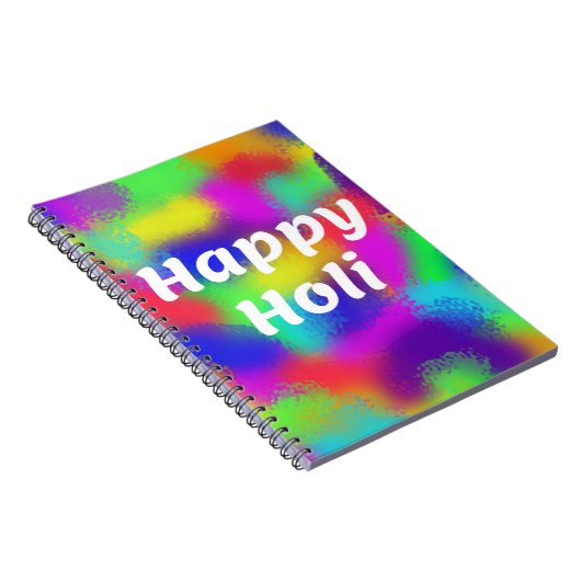 Carnet Joyeux Holi (Côté Droit)