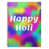 Carnet Joyeux Holi (Devant)