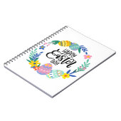 Carnet Joyeux jour de Pâques (Côté gauche)