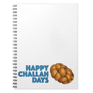 Carnet Joyeux Jours de Challah Chanukah Hanoukka Holiday