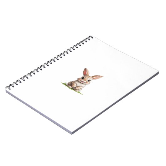 Carnet Joyeux Lapin Couvert De Slime (Côté gauche)