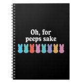 Carnet Joyeux Lapin de Pâques Carnaval chrétien religieux (Devant)