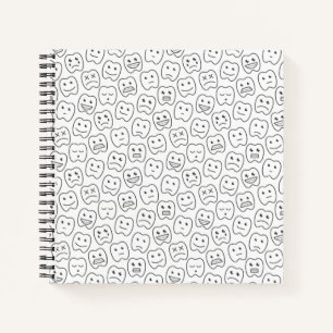 Carnet Joyeux Motif de dents