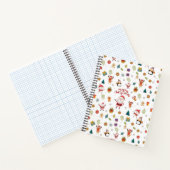 Carnet Joyeux Motif de Noël (Intérieur)