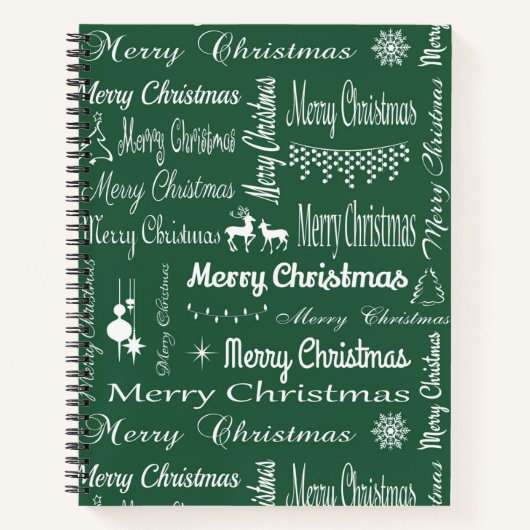 Carnet Joyeux Noël (Devant)