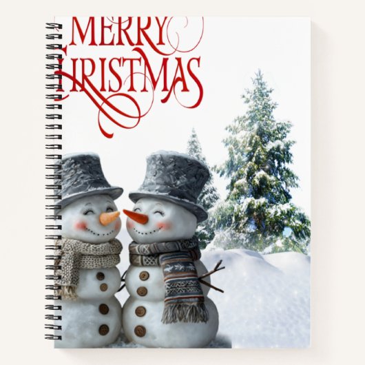 Carnet Joyeux Noël (Devant)