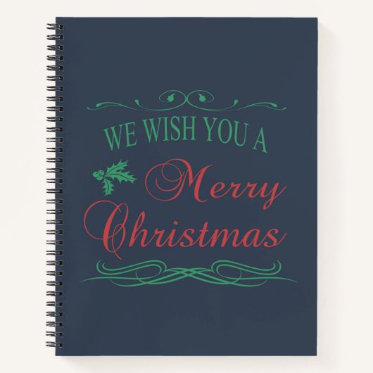 Carnet Joyeux Noël (Devant)
