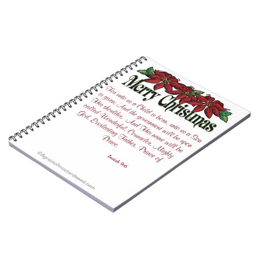 Carnet Joyeux Noël (Côté gauche)