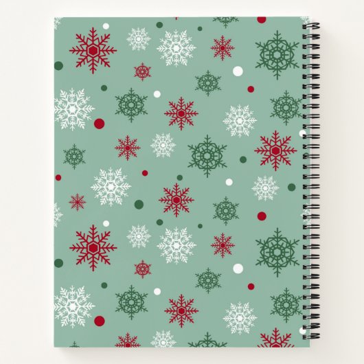 Carnet Joyeux Noël (Dos)