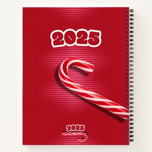 Carnet  Joyeux Noël 2025 (Dos)