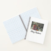 Carnet joyeux noël ajouter texte photo vacances personnal (Intérieur)