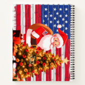 CARNET JOYEUX NOËL AMÉRIQUE (Dos)