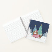 Carnet Joyeux Noël : Art d'Illustration Beagle (Intérieur)
