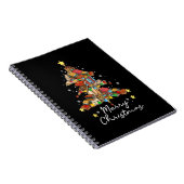 Carnet Joyeux Noël Bibliothèque Arbre Lecture Lover Li (Côté Droit)