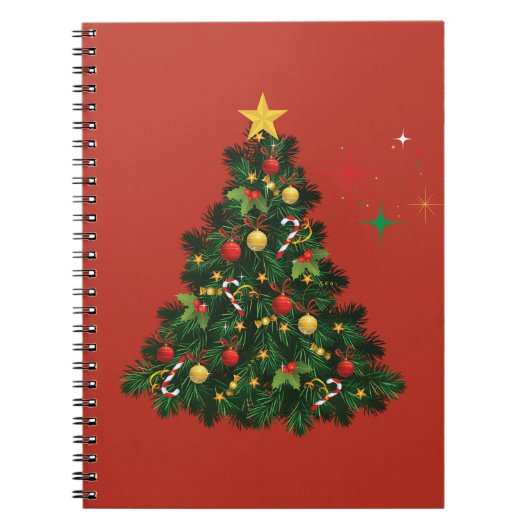 Carnet Joyeux Noël Classique (Devant)
